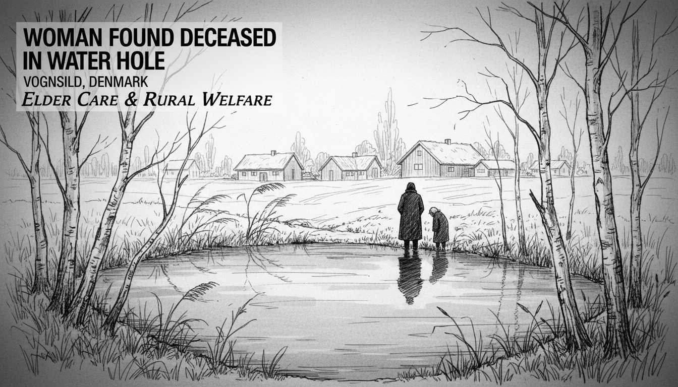 Woman Found Deceased in Water Hole Near Vognsild