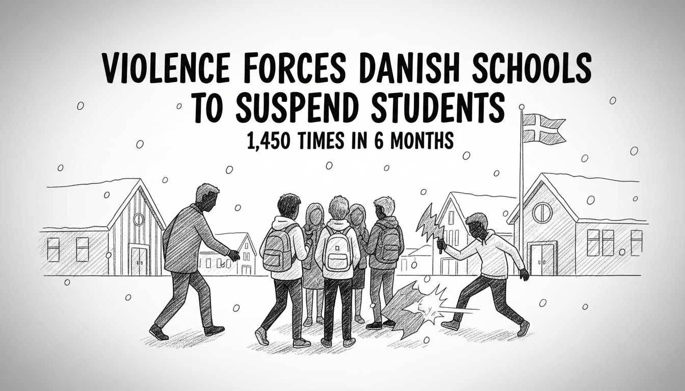Violence Forces Danish Schools to Suspend Students 1,450 Times