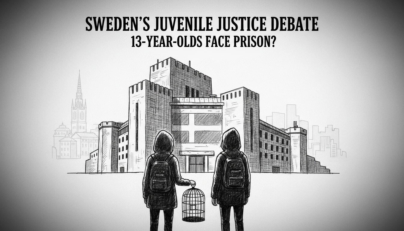 Sweden's Juvenile Justice Debate: 13-Year-Olds Face Prison?