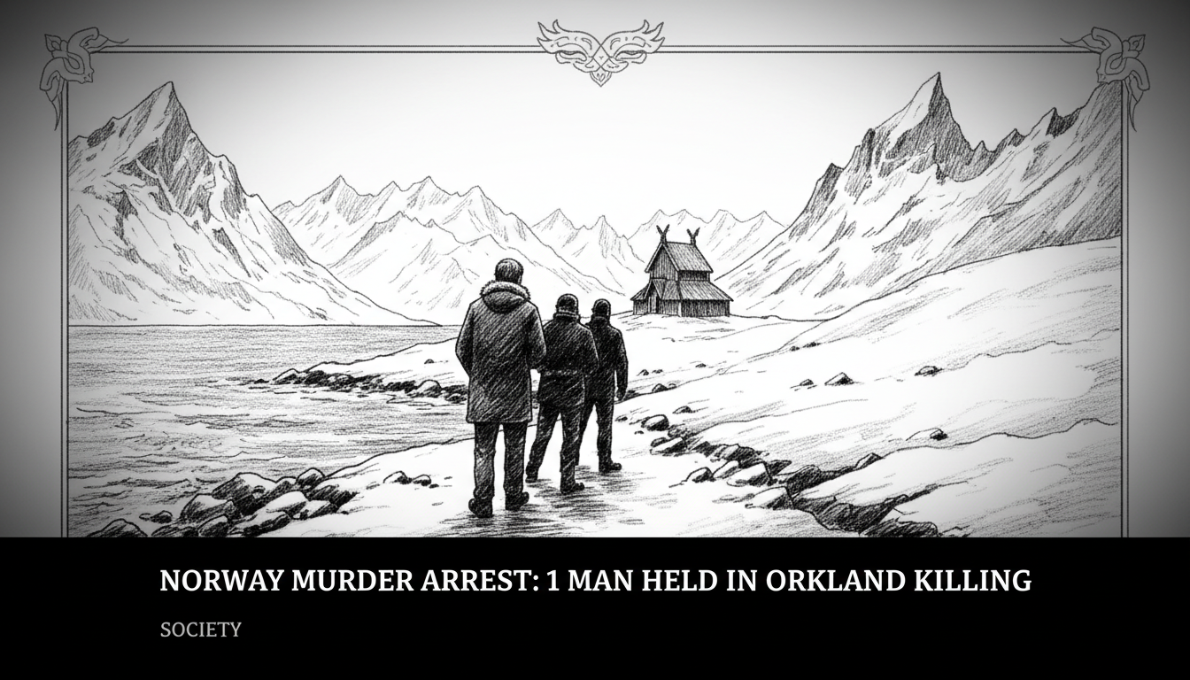 Norway Murder Arrest: 1 Man Held in Orkland Killing