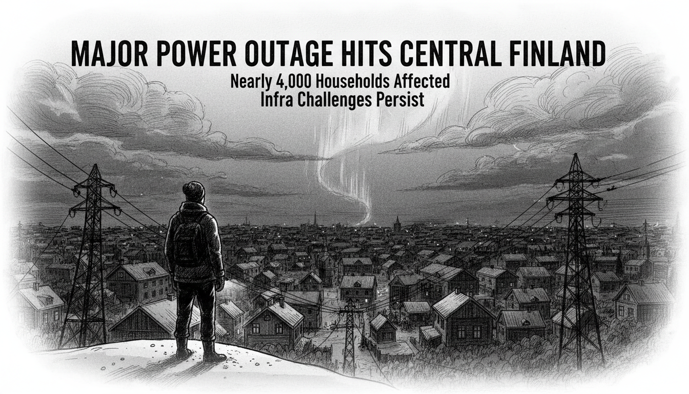 Major Power Outage Hits Central Finland Affecting Thousands