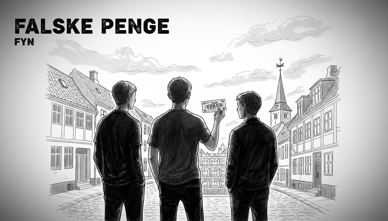 Three Young Danes Charged in Fake Banknote Case on Funen