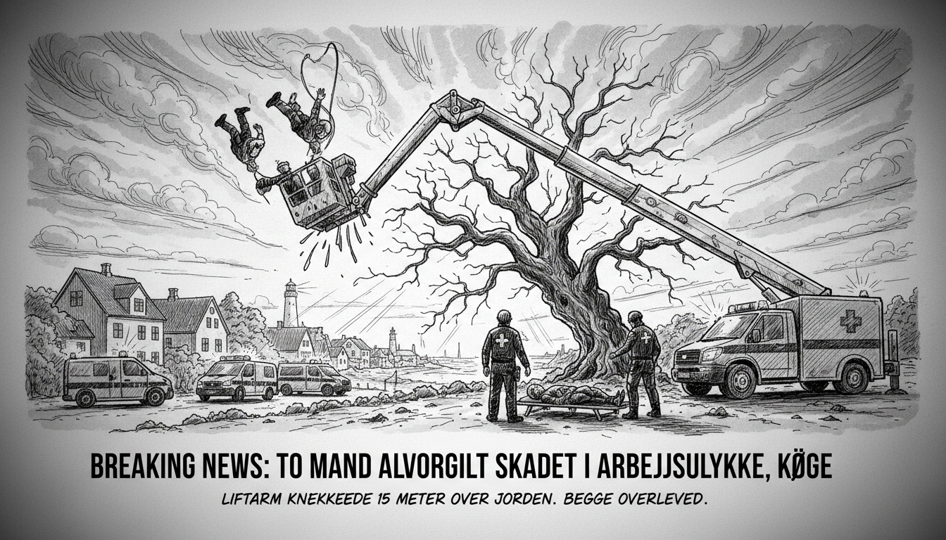 Two Men Injured in Serious Workplace Accident in Køge