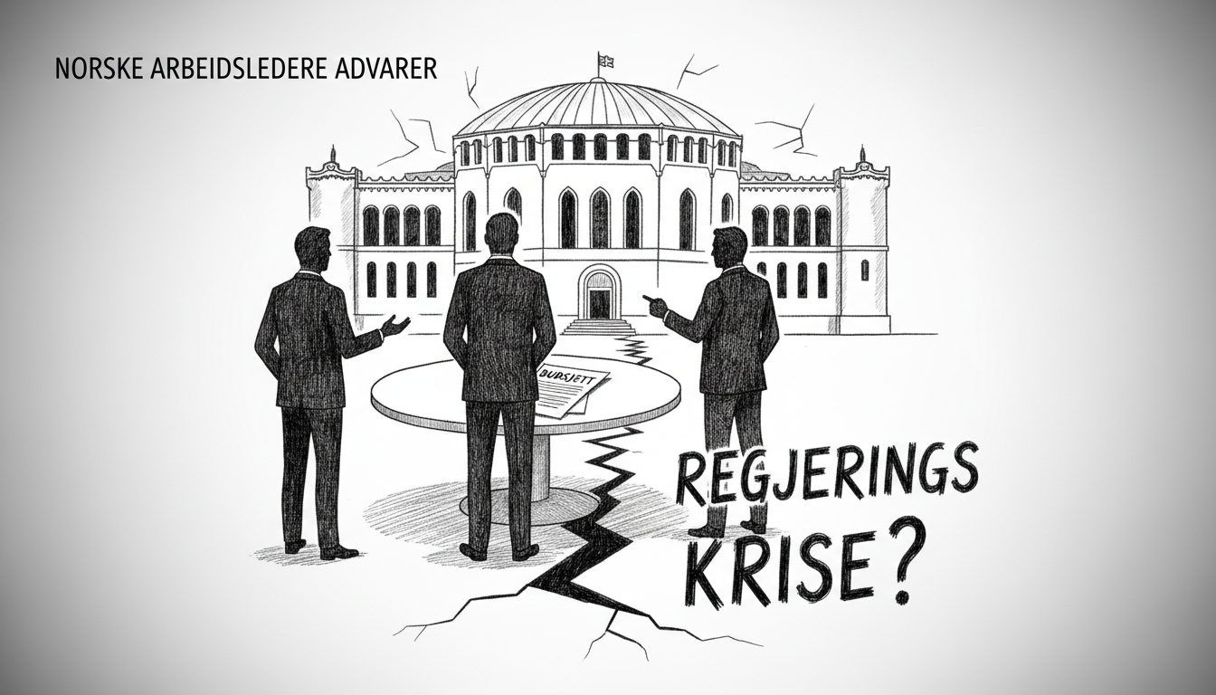 Norwegian Labor Leaders Warn Against Government Crisis Amid Budget Dispute