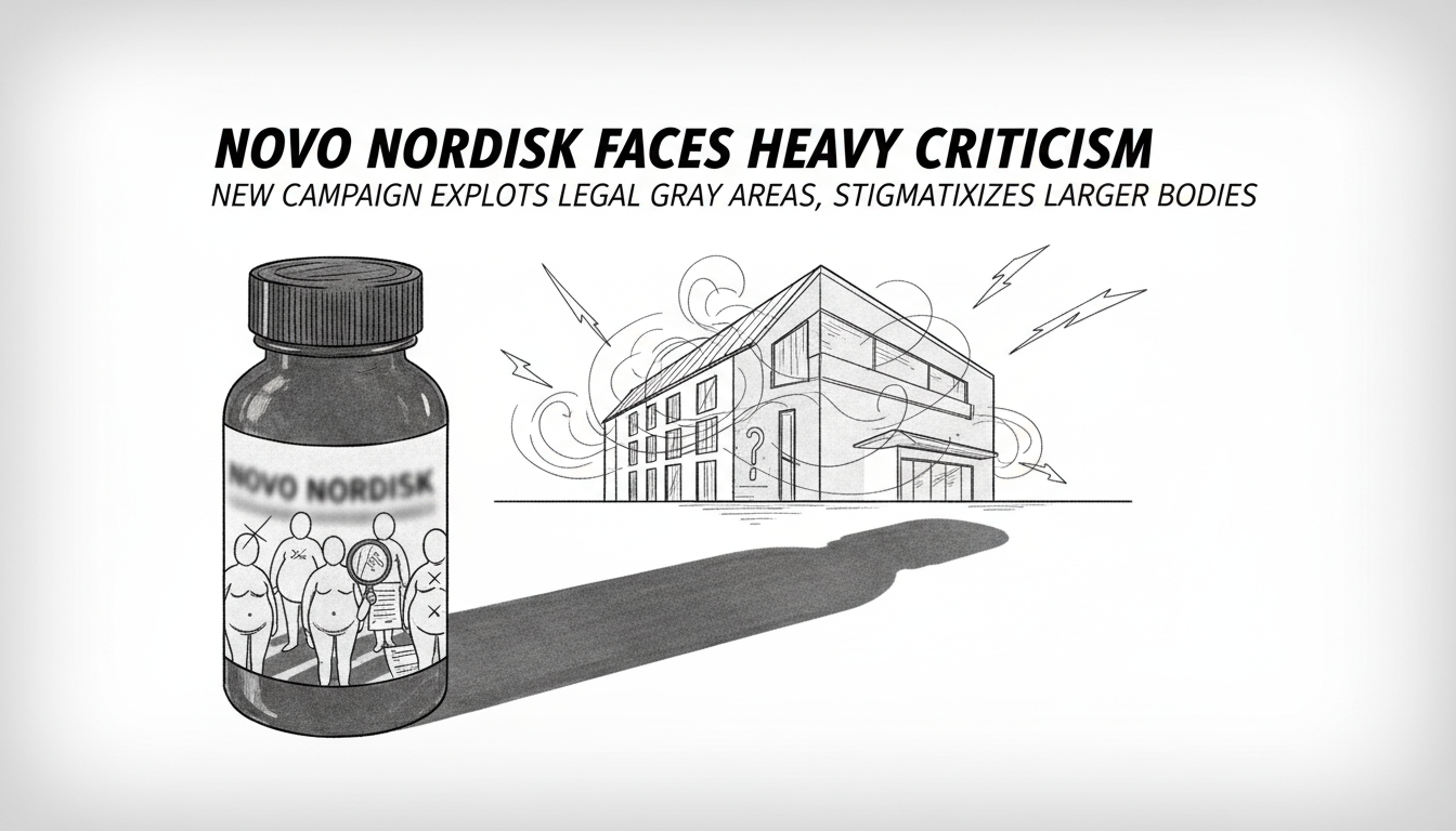Novo Nordisk Faces Heavy Criticism for New Campaign