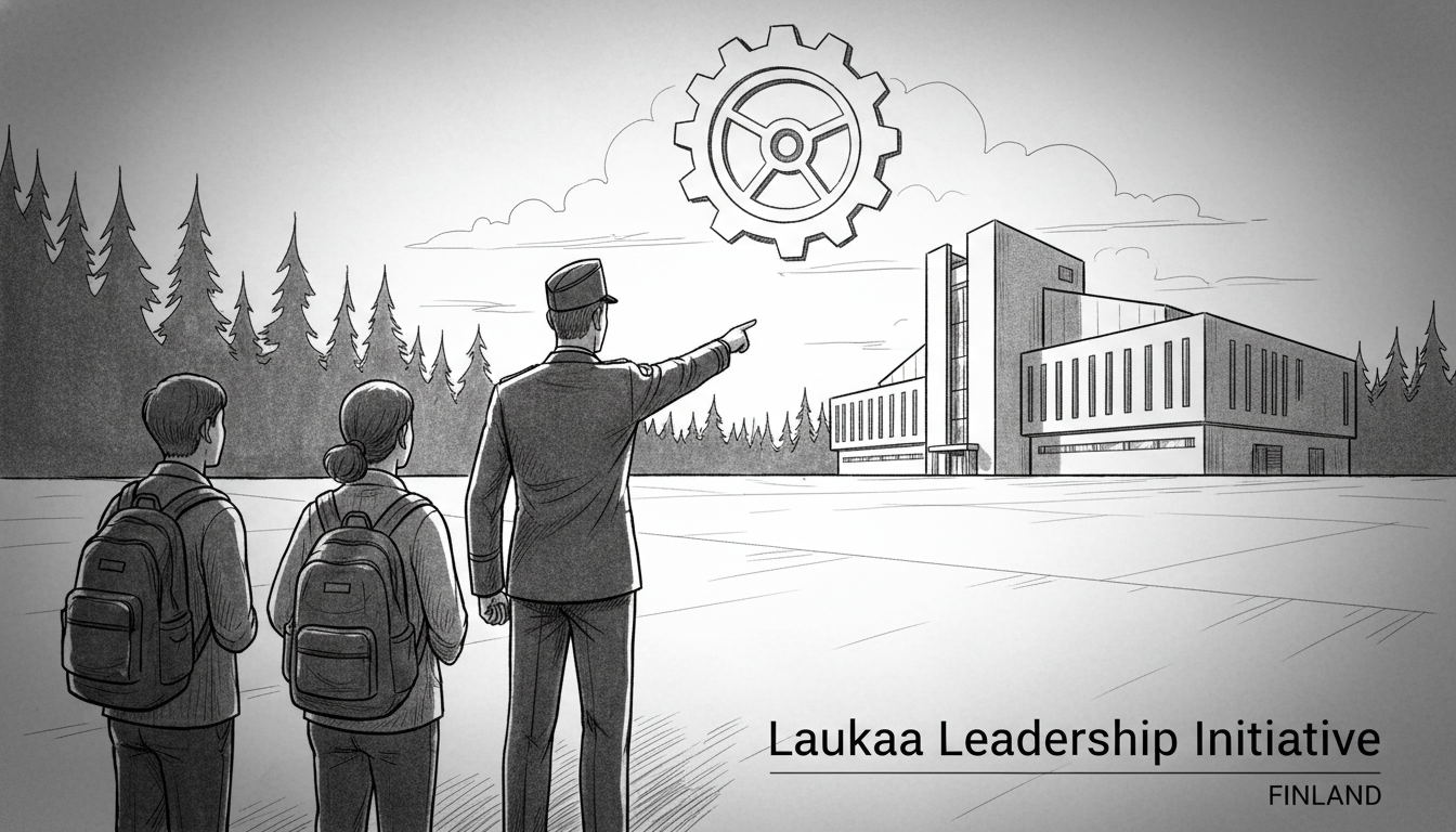 Finnish High School Students Explore Leadership Through Defense Force Partnership