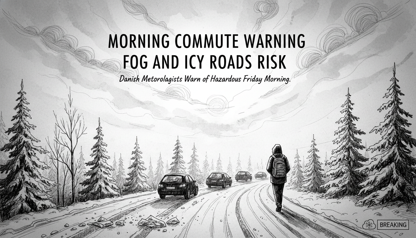 Morning Commute Warning: Fog and Icy Roads Risk