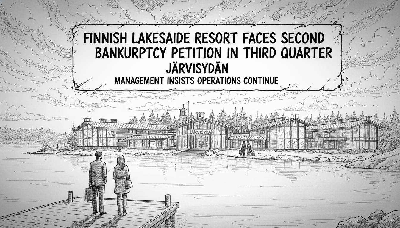 Finnish Lakeside Resort Faces Second Bankruptcy Petition in Third Quarter