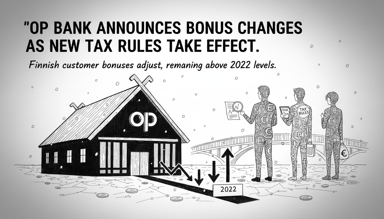 OP Bank Announces Bonus Changes as New Tax Rules Take Effect