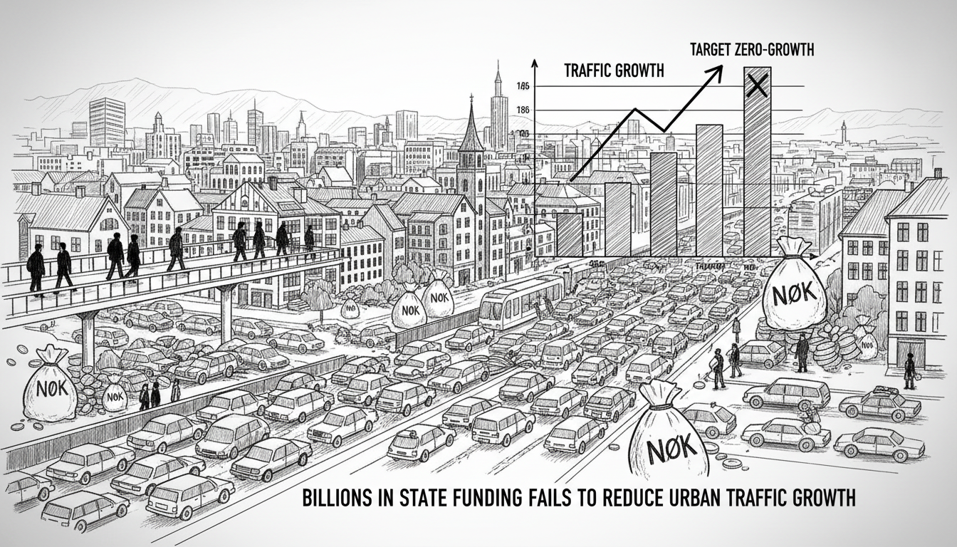 Billions in State Funding Fails to Reduce Urban Traffic Growth