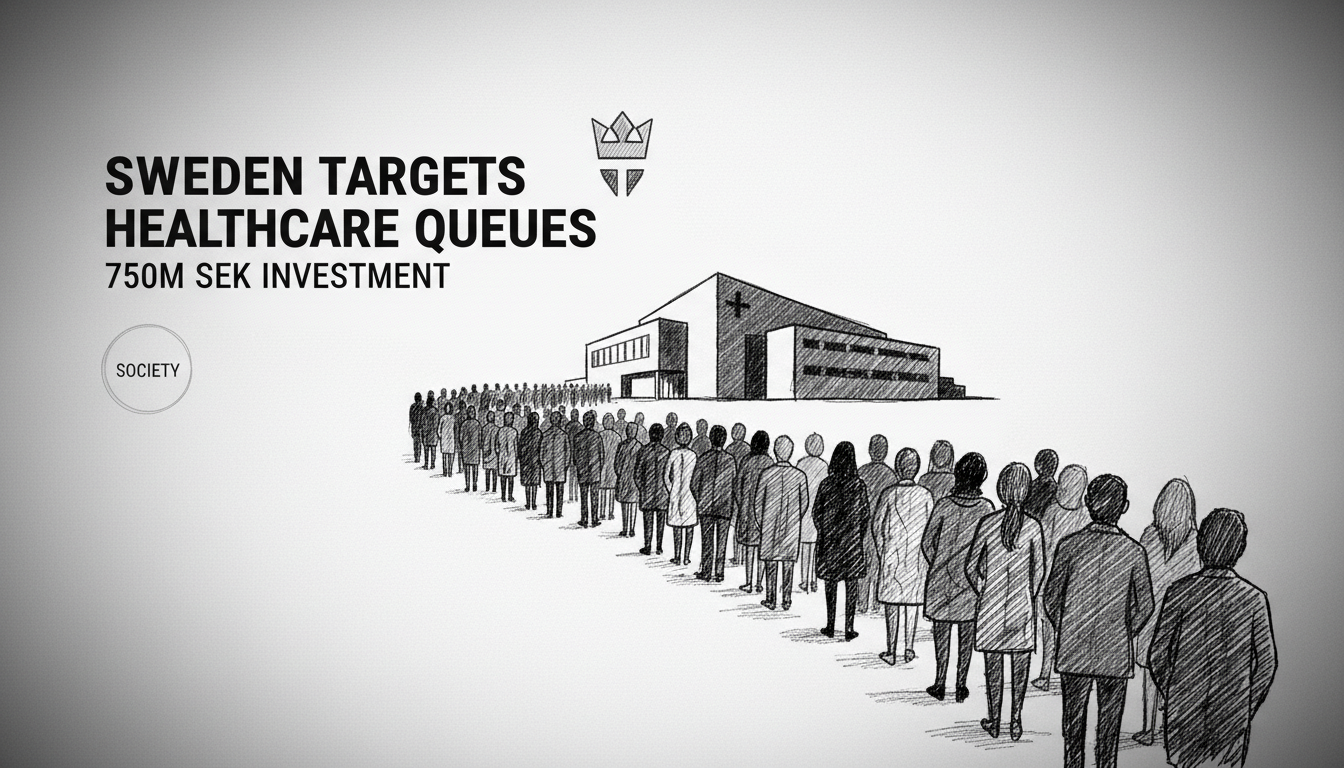 Sweden Targets Healthcare Queues: 750M SEK Investment