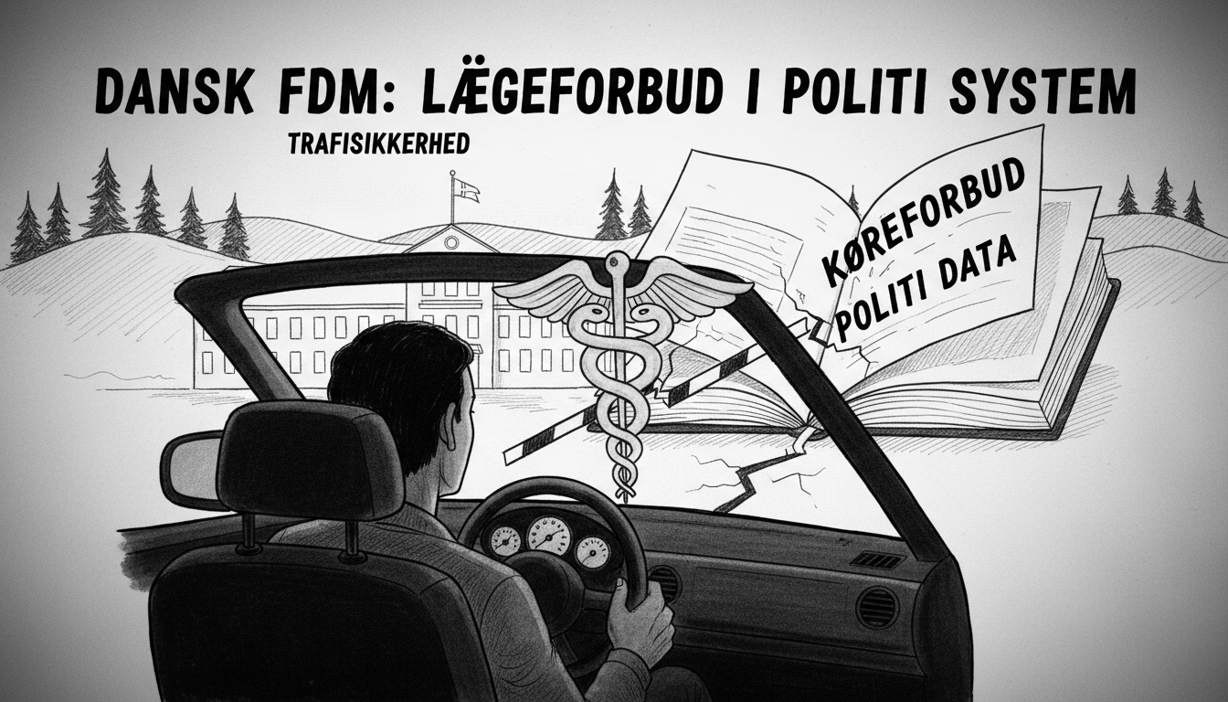 Danish Motorists Organization Calls for Medical Driving Bans in Police Systems