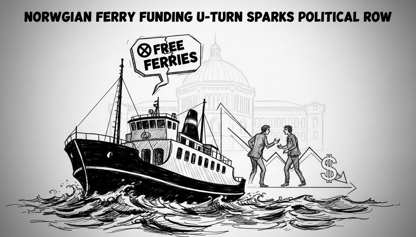 Norwegian Opposition Party Criticized Over Ferry Funding Reversal