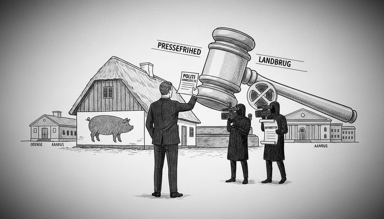 Danish Pig Industry Chairman Files Police Report to Stop Documentary