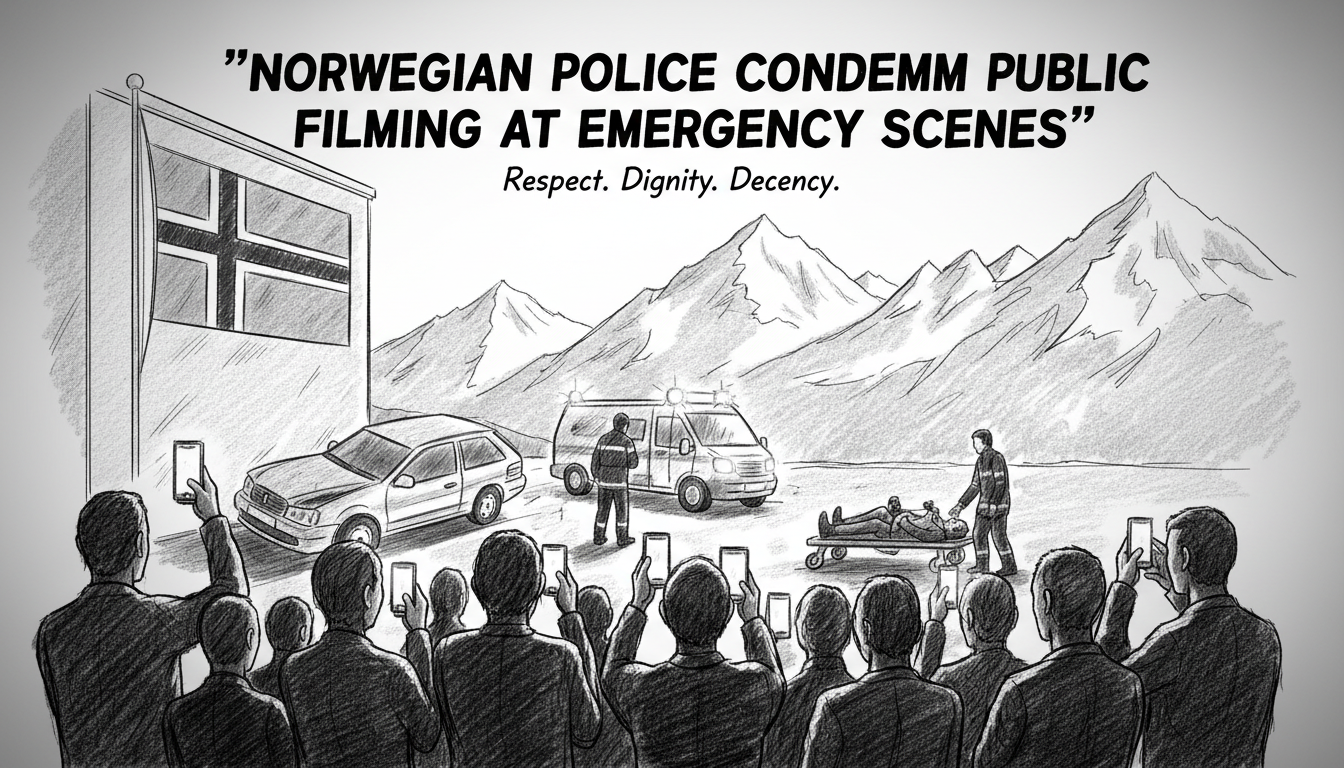 Norwegian Police Condemn Public Filming at Emergency Scenes