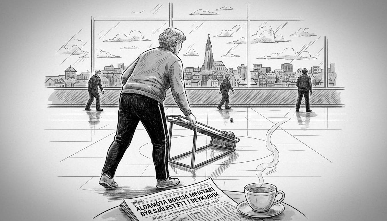 105-Year-Old Boccia Champion Lives Independently in Reykjavik