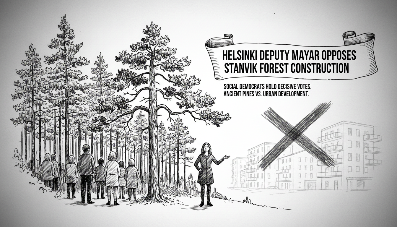 Helsinki Deputy Mayor Opposes Stansvik Forest Construction
