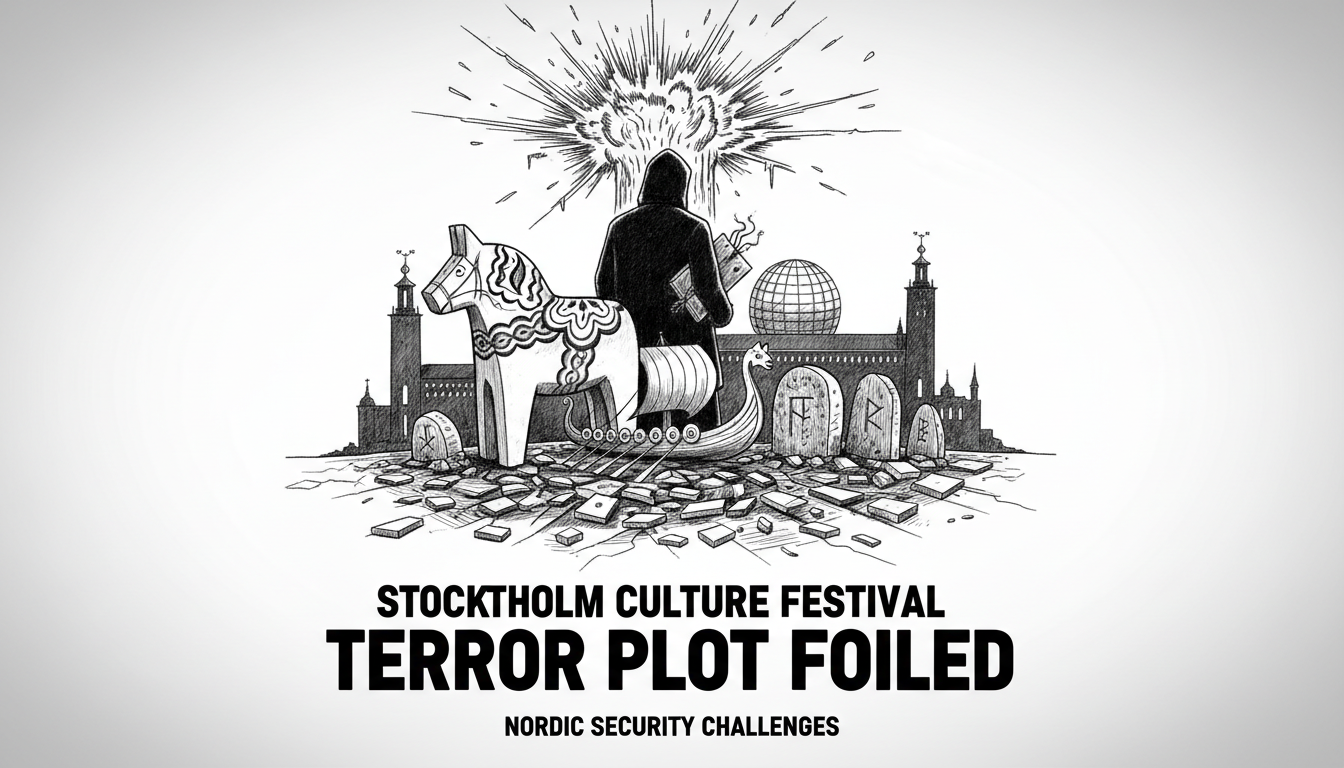 Stockholm Culture Festival Targeted in Terror Plot Investigation