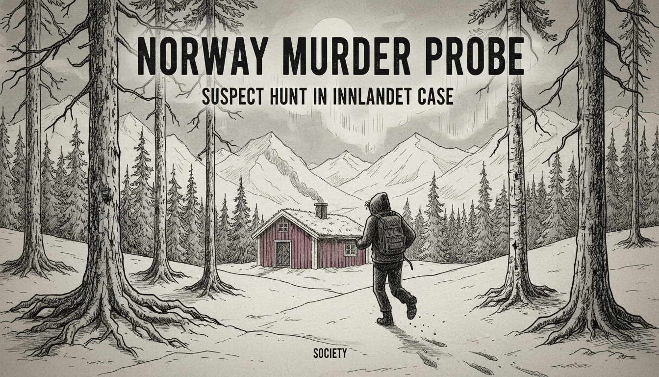 Norway Murder Probe: Suspect Hunt in Innlandet Case