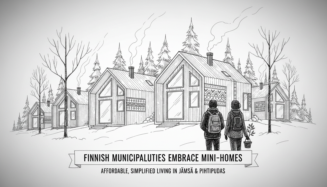 Finnish Municipalities Embrace Mini-Homes for Affordable, Simplified Living