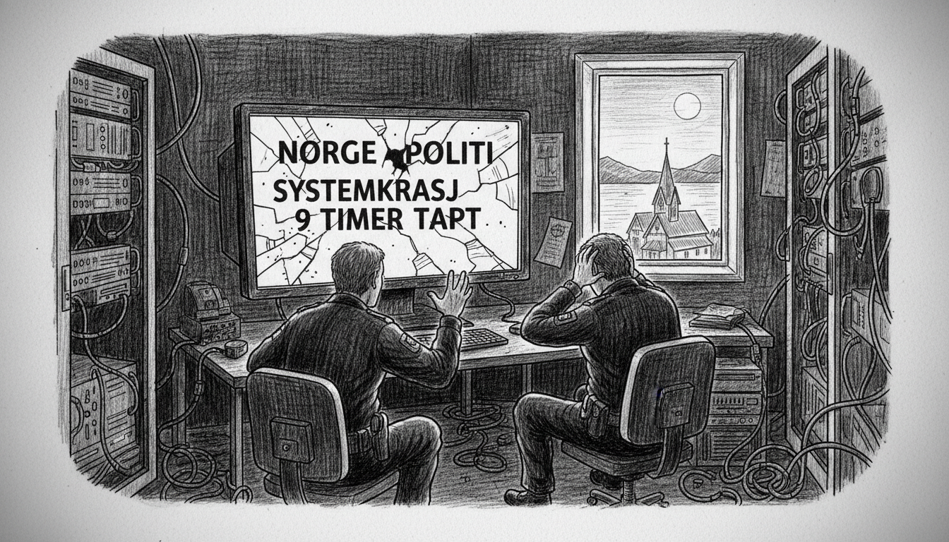 Norway Police Site Crashes: 9 Hours Lost