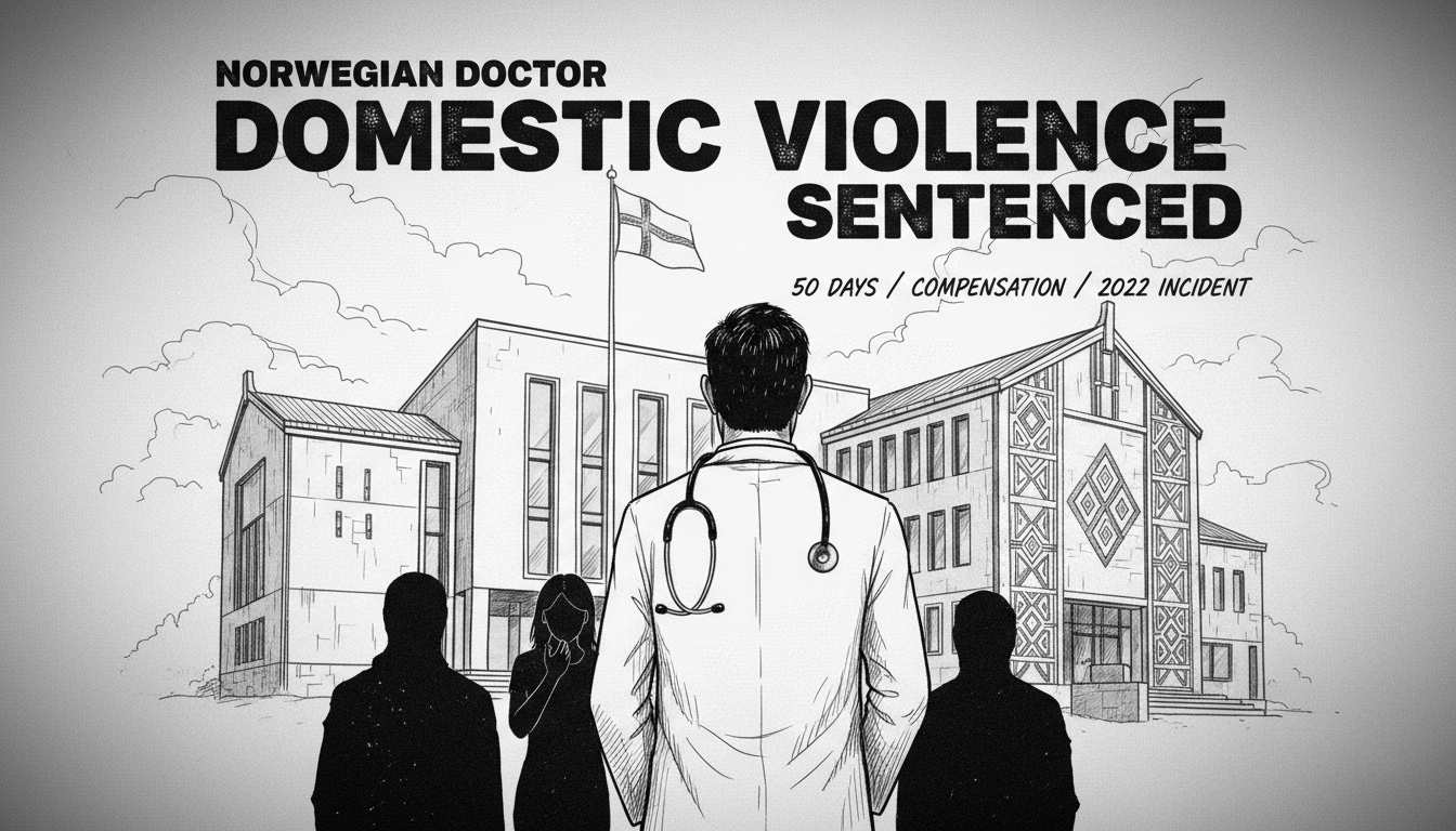 Norwegian Doctor Sentenced for Domestic Violence