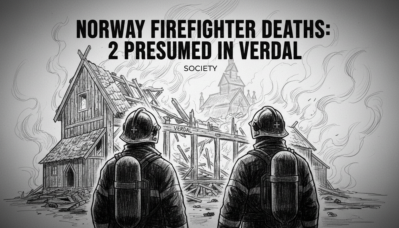 Norway Firefighter Deaths: 2 Presumed in Verdal