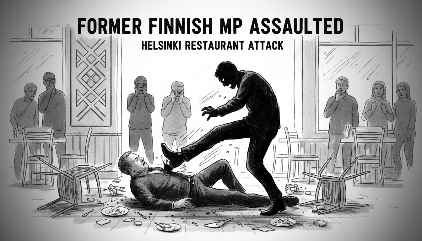 Former Finnish MP Tom Packalén Assaulted in Helsinki Restaurant