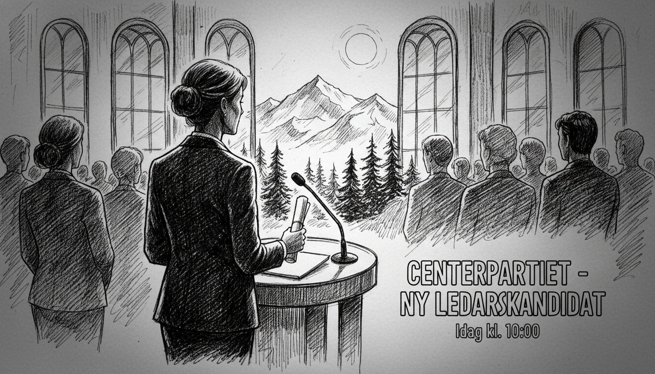 Center Party to Present New Leader Proposal Today