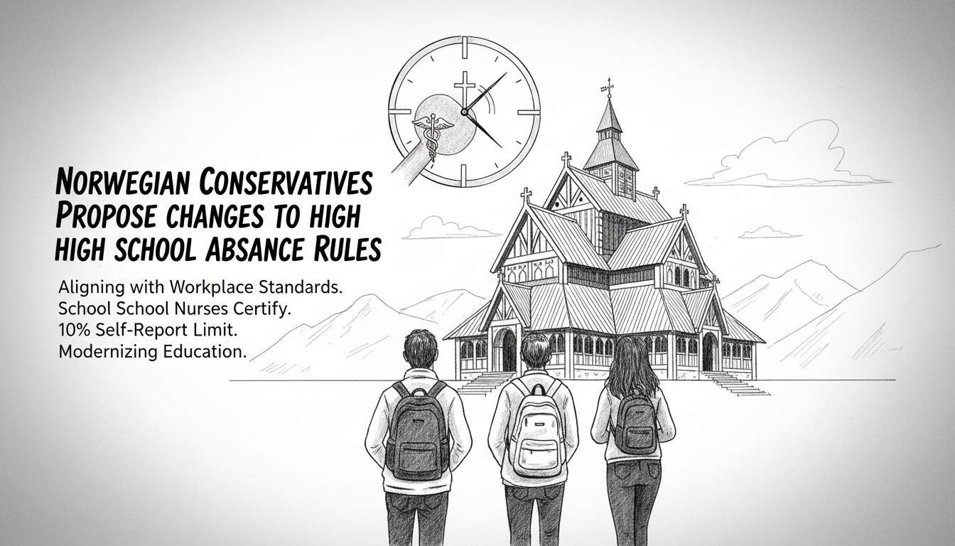 Norwegian Conservatives Propose Changes to High School Absence Rules