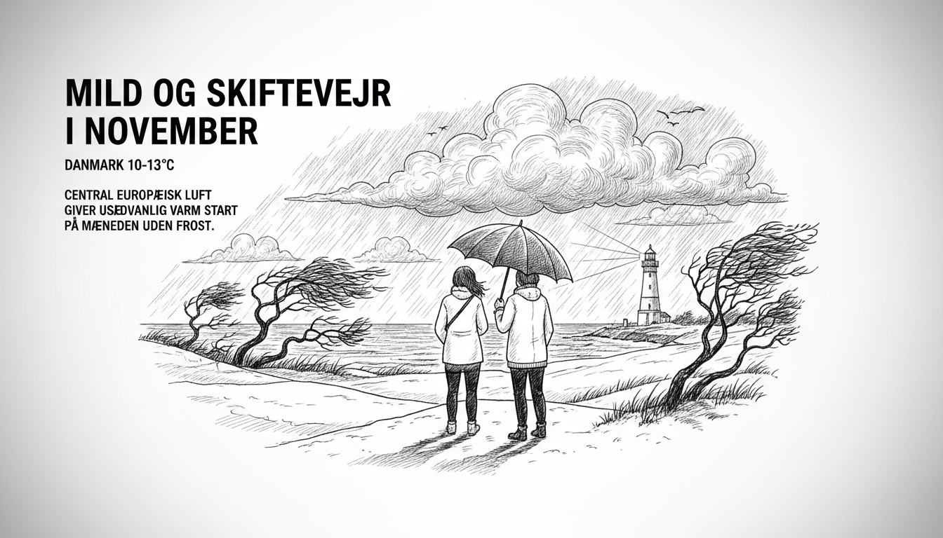 Mild and Changeable Weather Arrives for November's Start