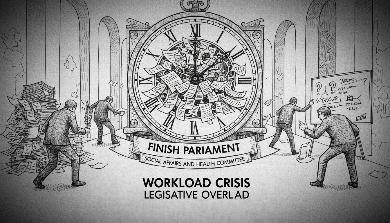 Finnish Parliament Committee Faces Workload Crisis Amid Legislative Overload