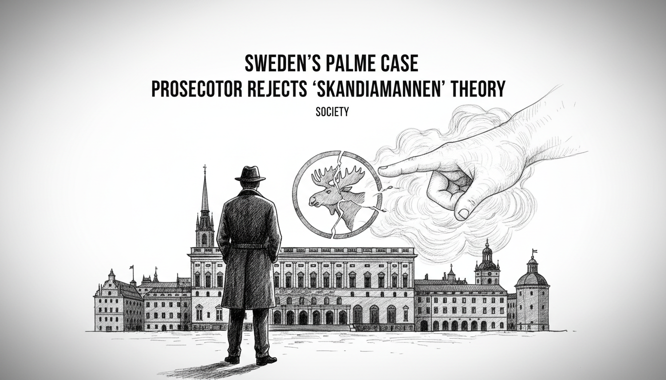 Sweden's Palme Case: Prosecutor Rejects 'Skandiamannen' Theory