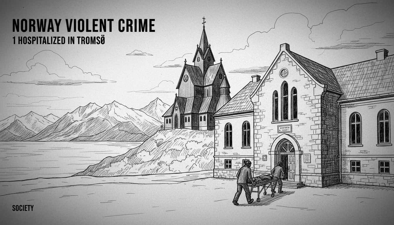 Norway Violent Crime: 1 Hospitalized in Tromsø