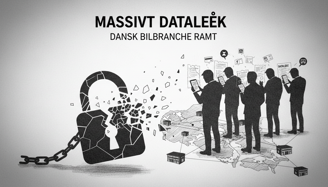 Massive Data Breach Hits Danish Car Dealership Industry