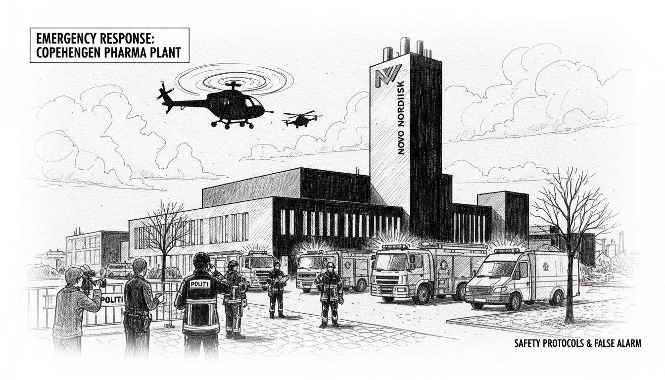 Emergency Response to Copenhagen Pharma Plant Highlights Safety Protocols