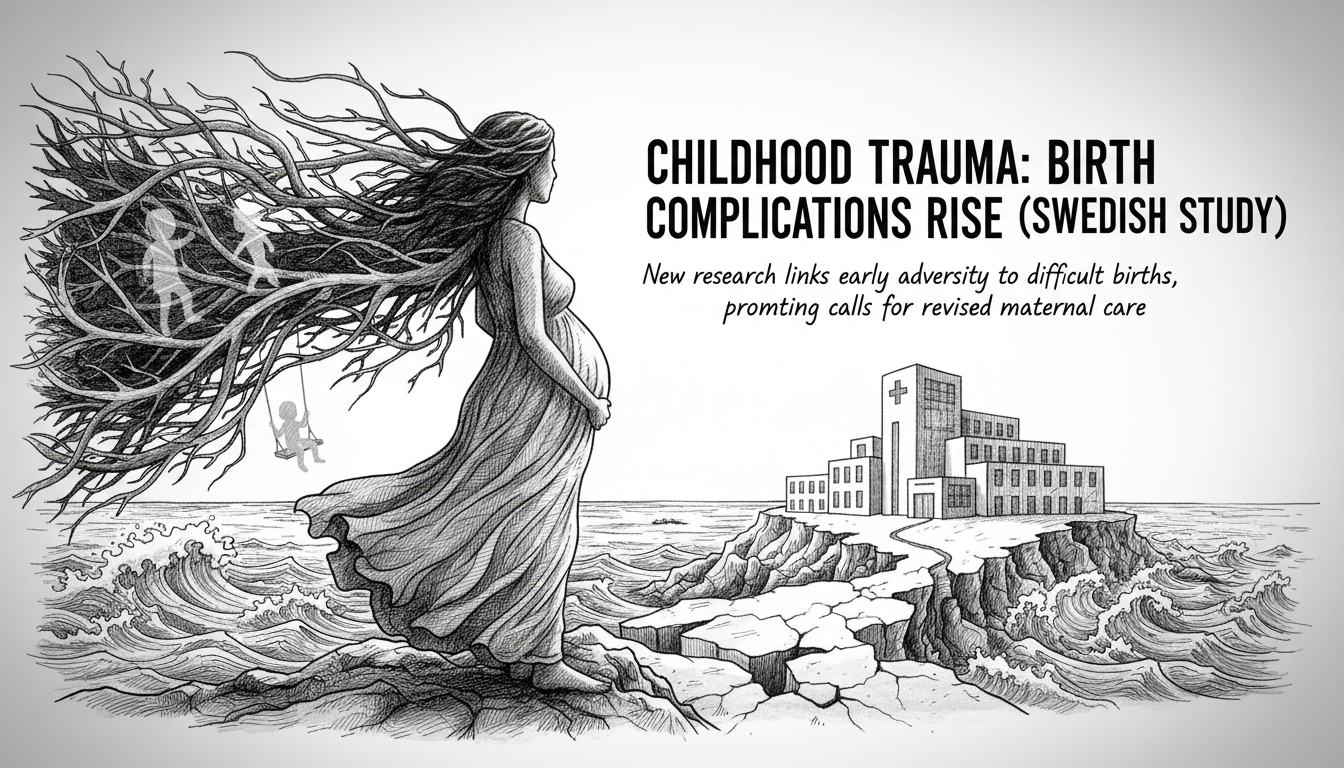Childhood Trauma Links to More Difficult Births in Swedish Study