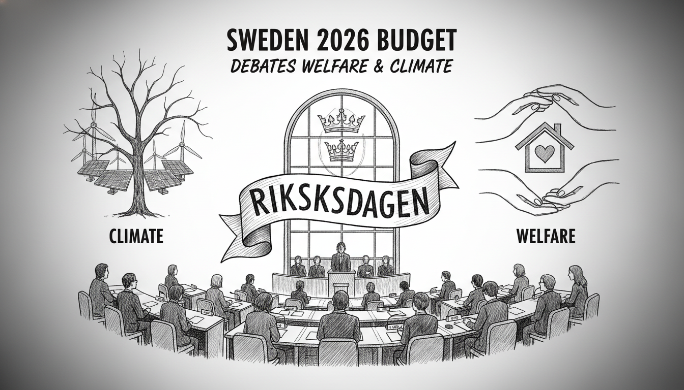 Sweden 2026 Budget: Riksdag Debates Welfare & Climate