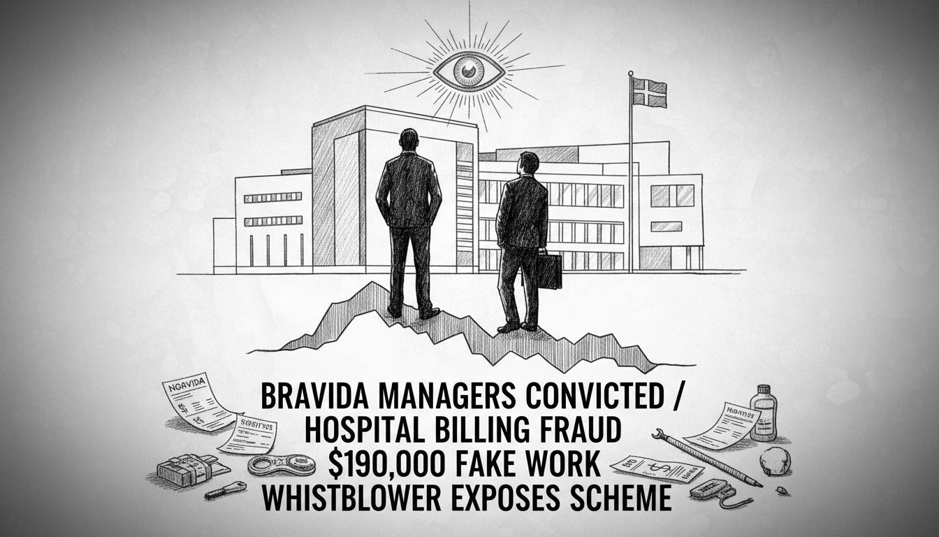 Former Bravida Managers Convicted in Hospital Billing Fraud Case