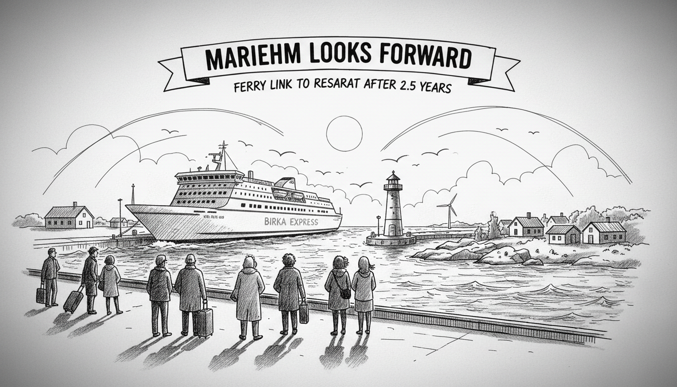 Mariehamn Anticipates Return of Kapellskär Ferry Connection