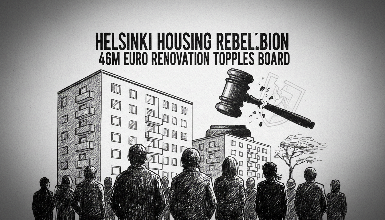 Helsinki Housing Rebellion Topples Board Over 46 Million Euro Renovation
