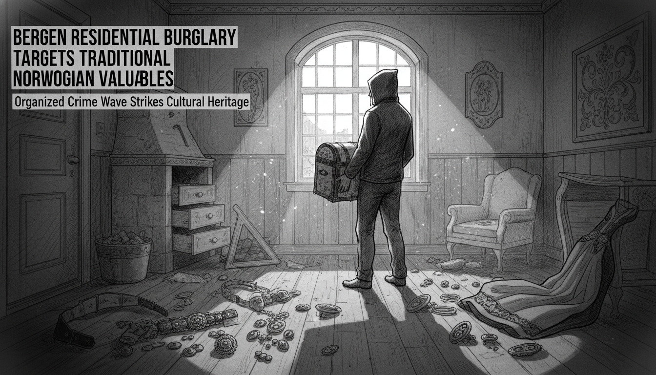 Bergen Residential Burglary Targets Traditional Norwegian Valuables