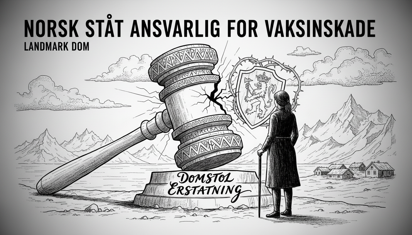Norwegian State Liable for Vaccine Injury in Landmark Patient Compensation Case
