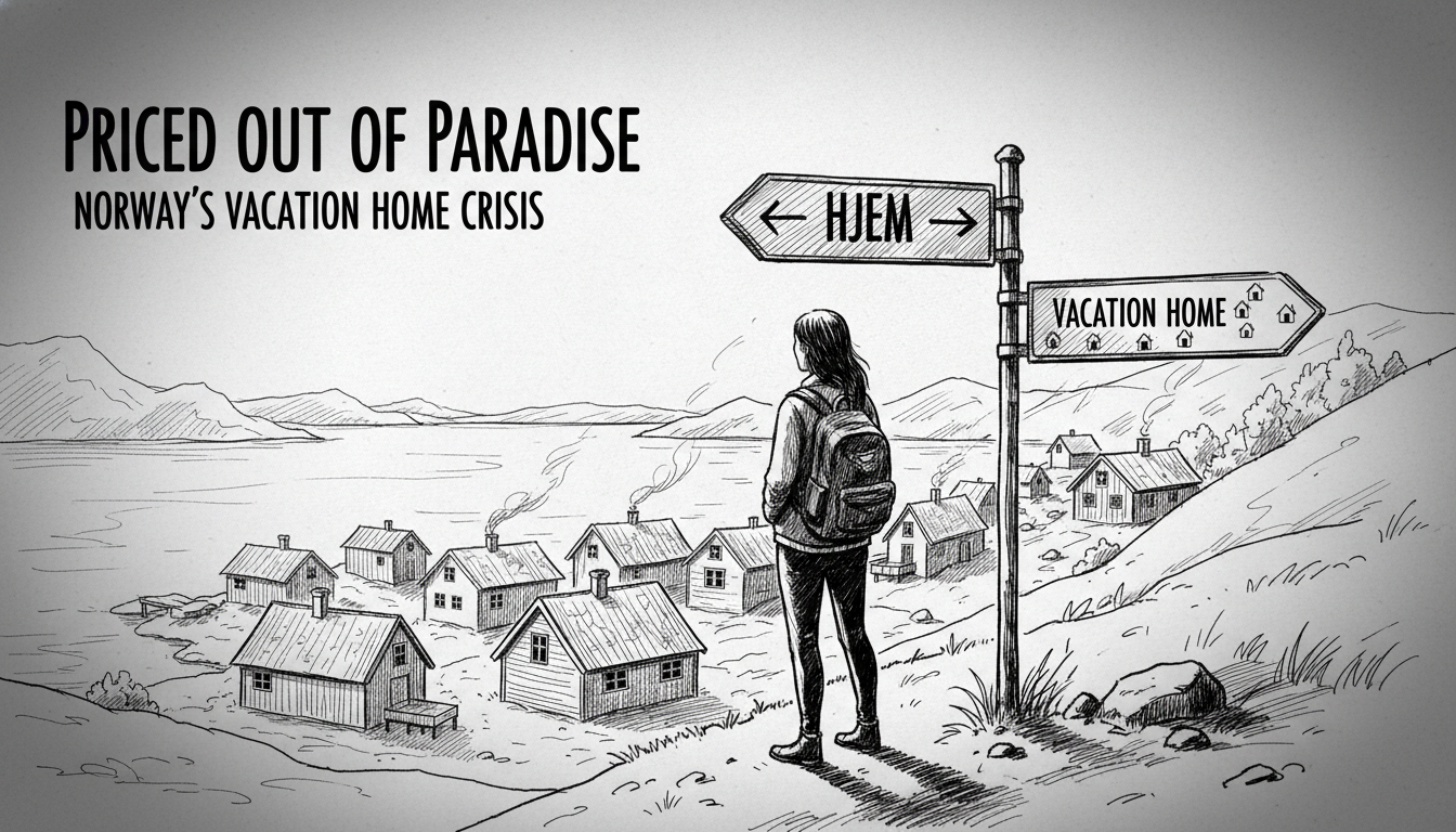 Norwegian Village Resident Priced Out by Vacation Homes