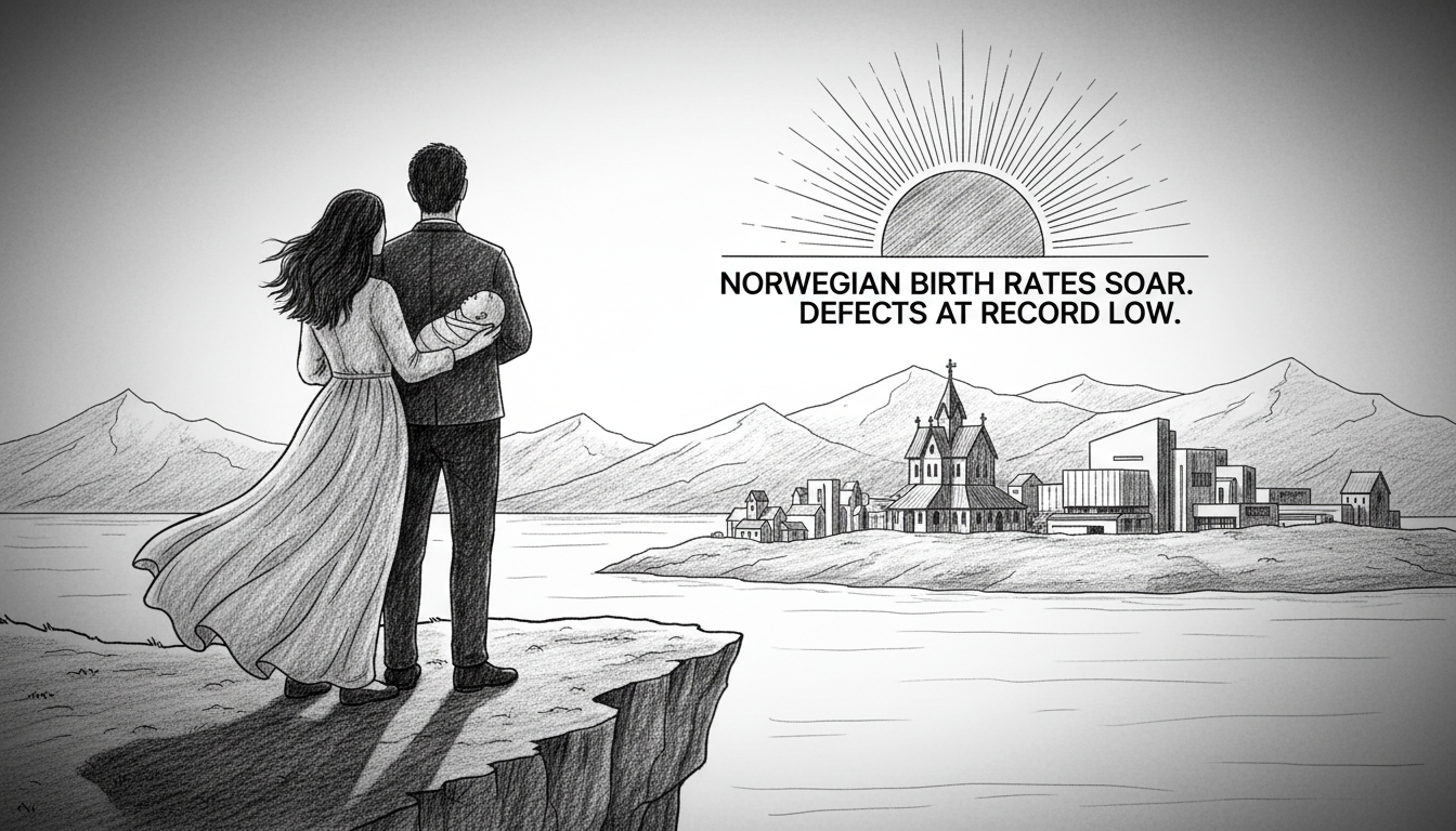 Norwegian Birth Rates Rise As Birth Defects Hit Record Low