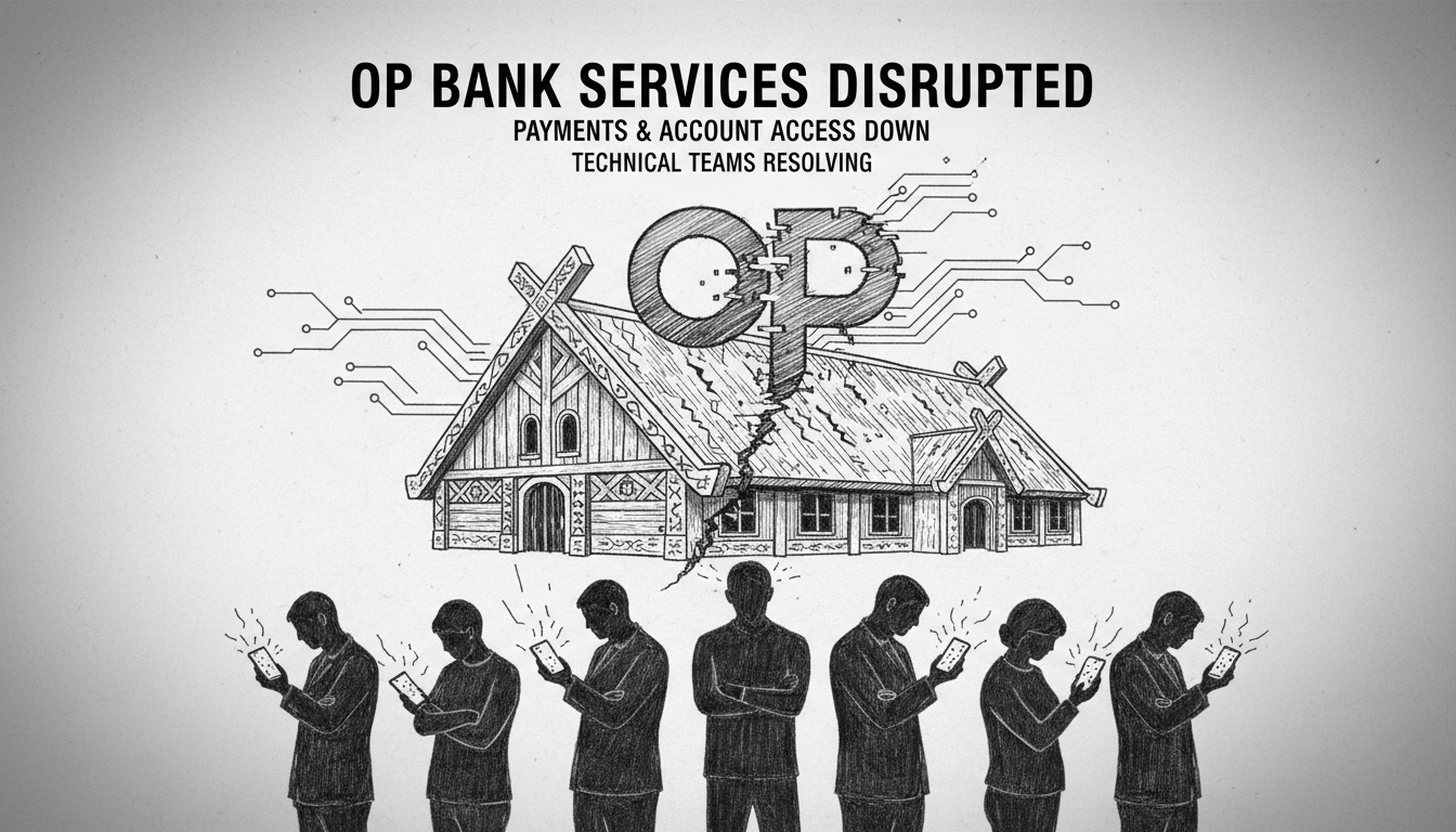 OP Bank Services Experience Widespread Disruptions