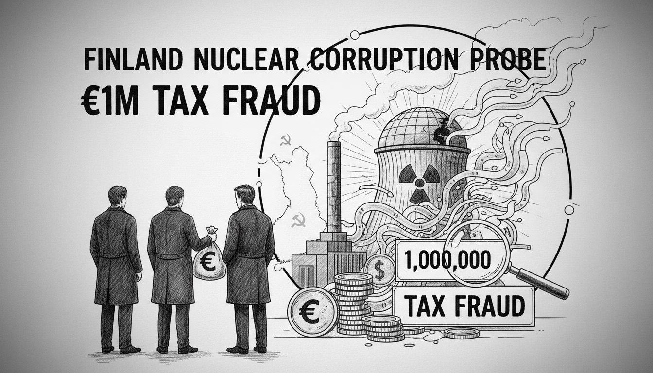 Finland Nuclear Corruption Probe: €1M Tax Fraud