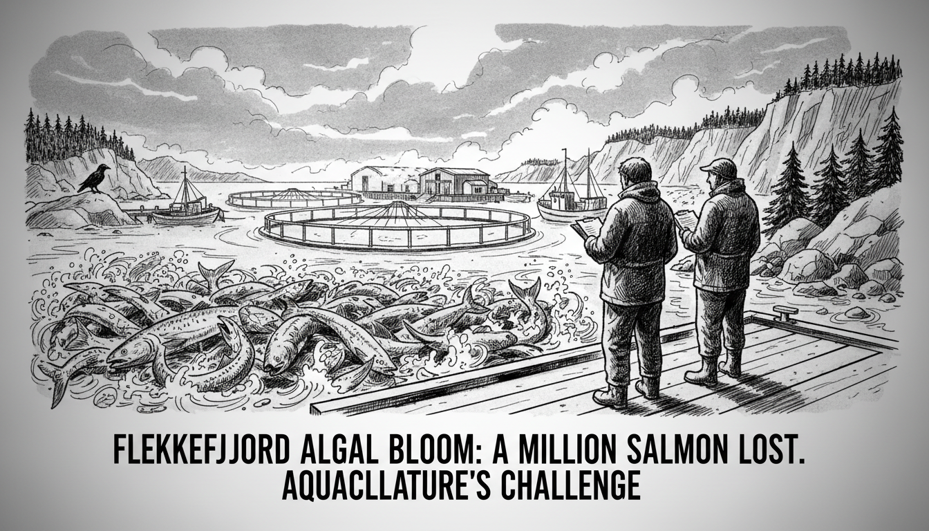 Massive Salmon Deaths in Flekkefjord Following Algal Bloom