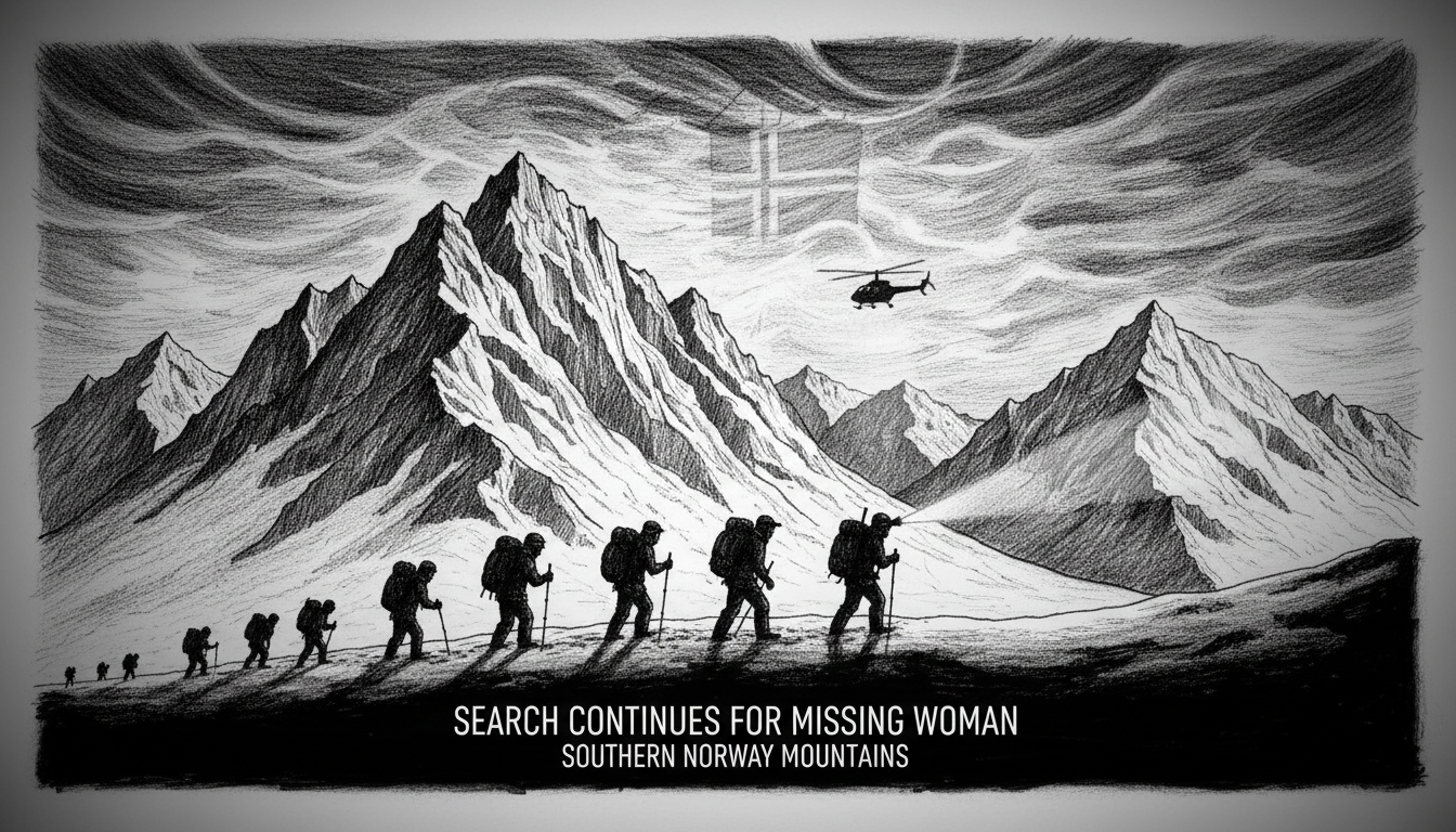 Search Continues for Missing Woman in Southern Norway Mountains