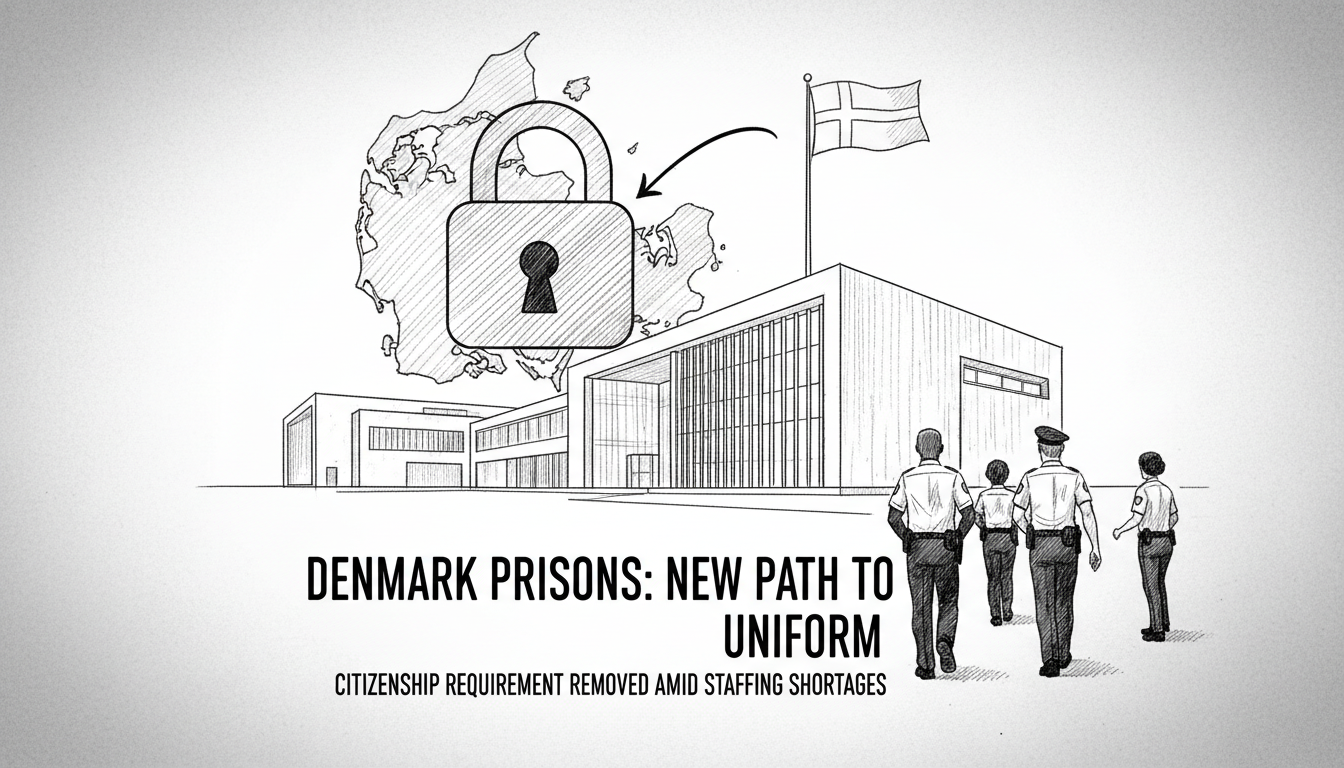 Denmark Prisons Remove Citizenship Requirement for Staff
